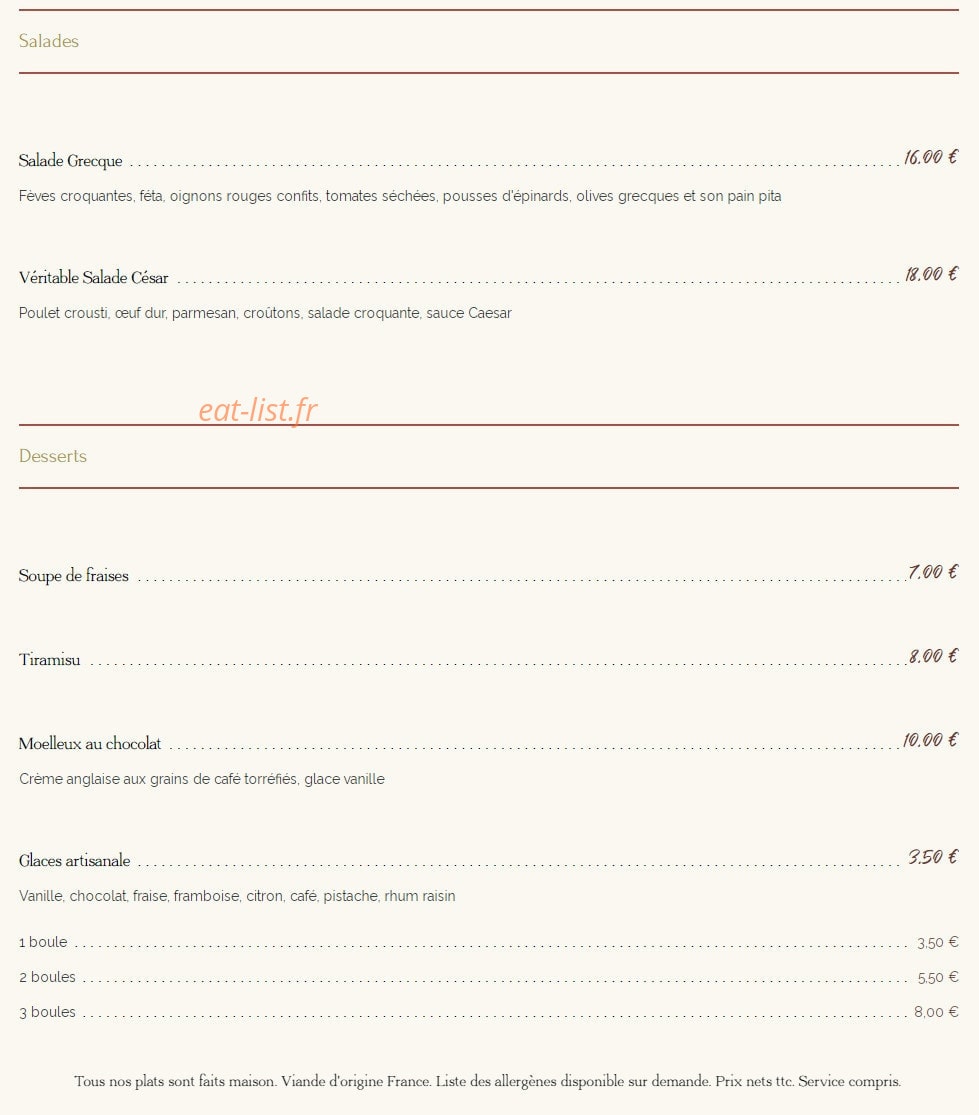 Les Sales Gosses — carte page 3