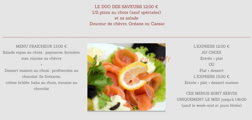 Les Saveurs De Mag Et Christian — carte page 4