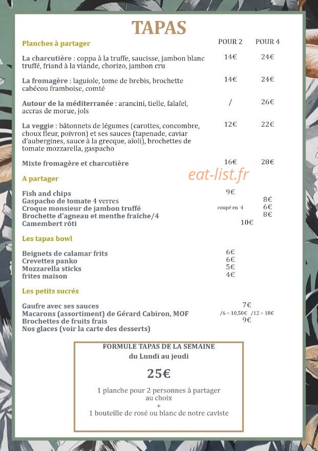 Mimosa flow — carte page 1