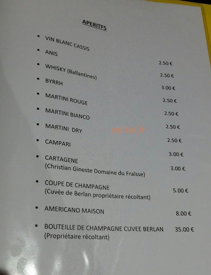 Le Bouchon d'Orb — carte page 4