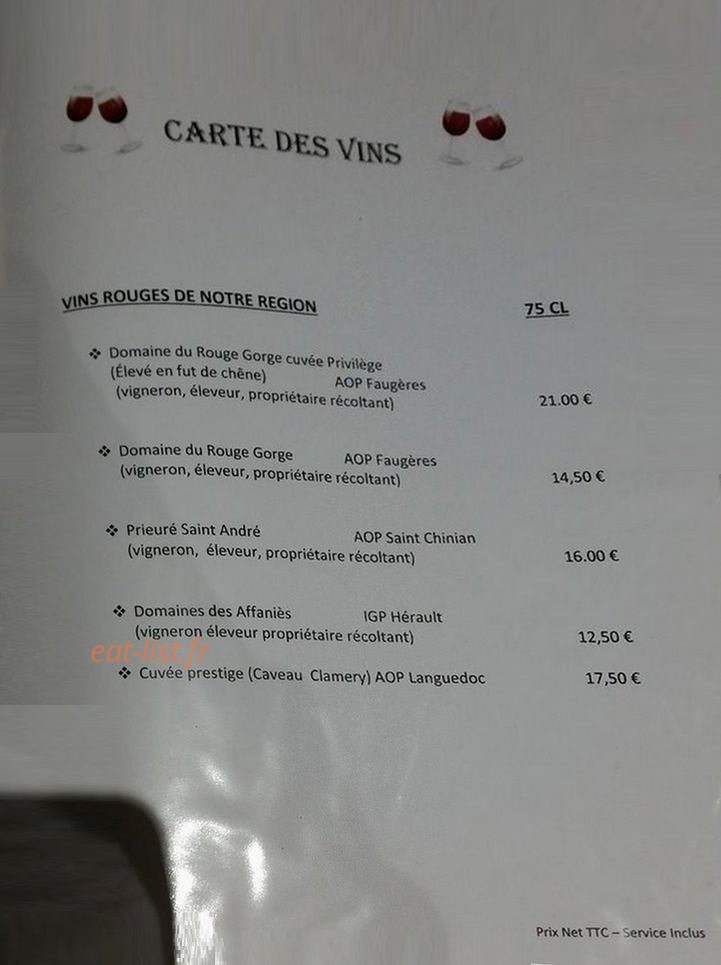 Le Bouchon d'Orb — carte page 7
