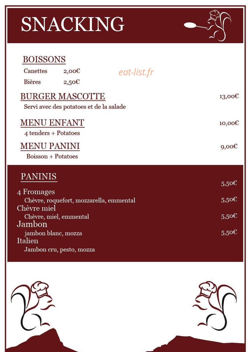 Pavillon by Mascotte — carte page 3