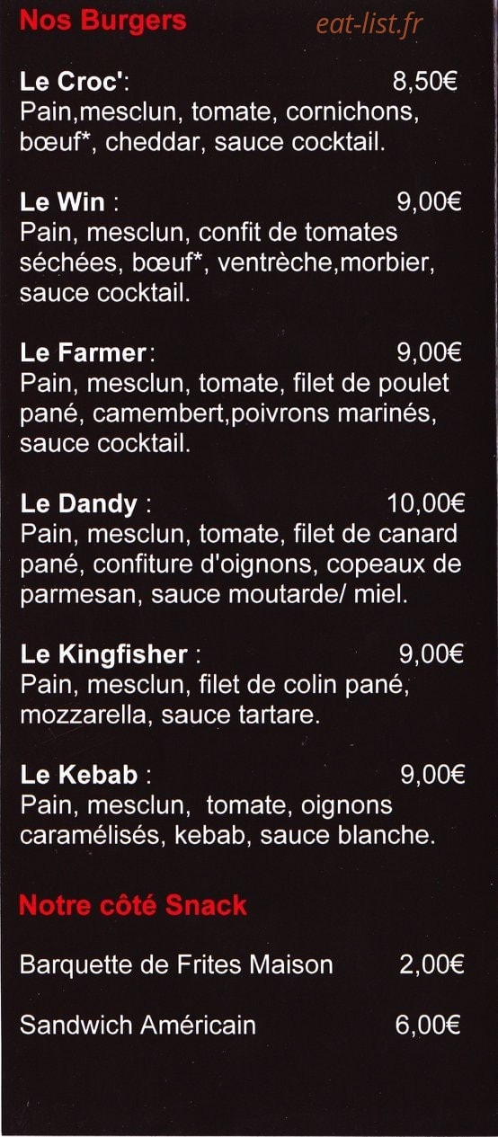 La Croc'cinelle — carte page 2