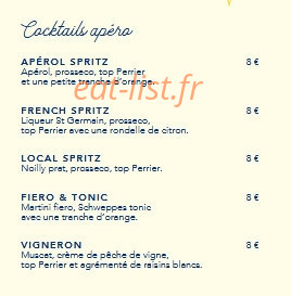 La Guinguette des Amoureux — carte page 11