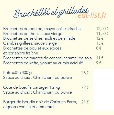 La Guinguette des Amoureux — carte page 3