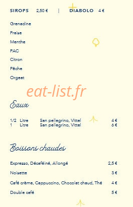 La Guinguette des Amoureux — carte page 9