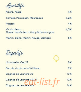 La Guinguette des Amoureux — carte page 10