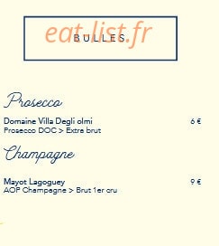 La Guinguette des Amoureux — carte page 13