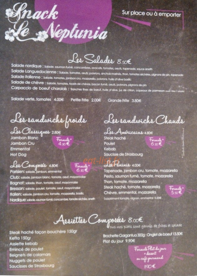 Le Neptunia — carte page 2