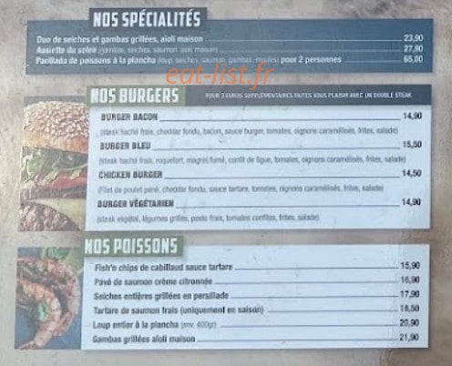 Café Soleil — carte page 2
