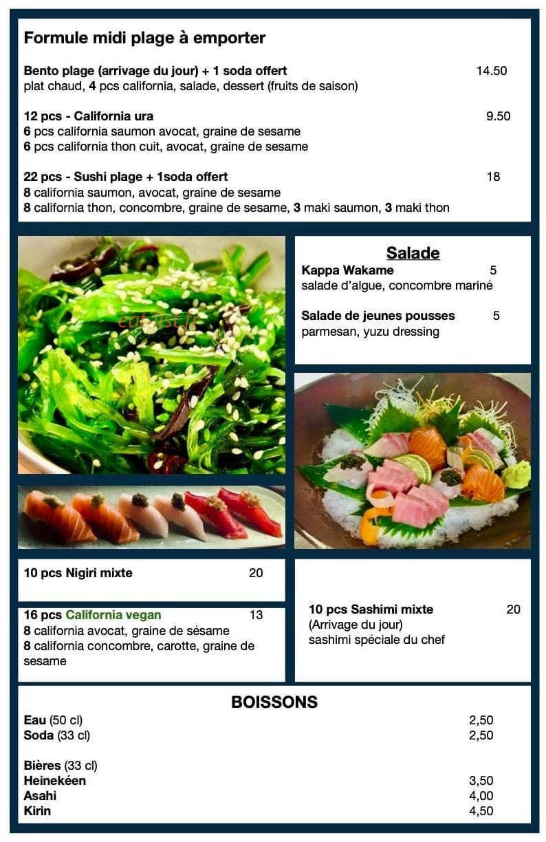 Kamasushi — carte page 2