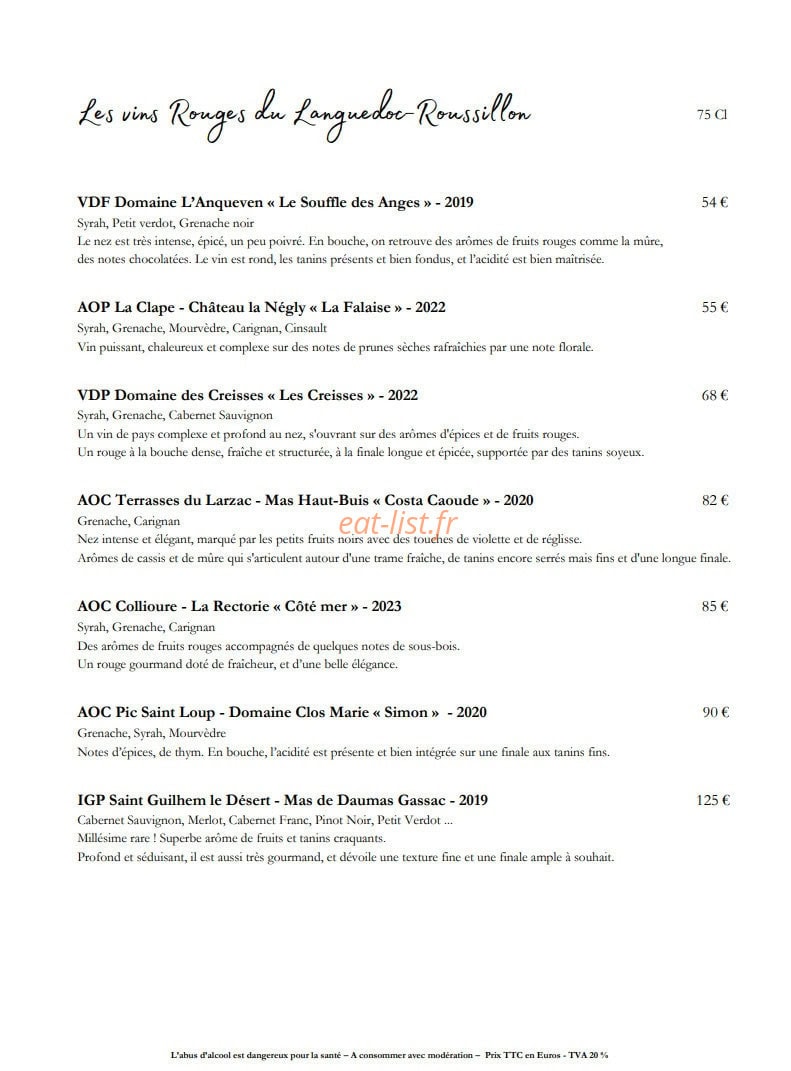 L'Essentiel — carte page 16