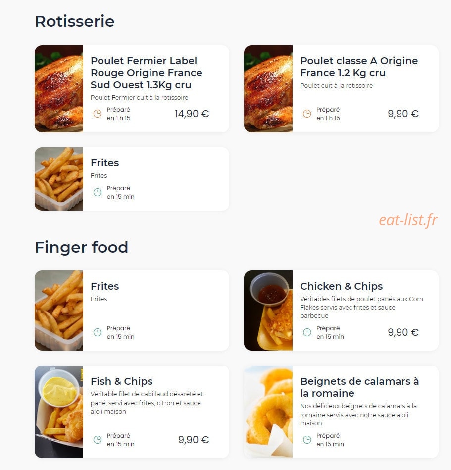 La Broche d'Or — carte page 2