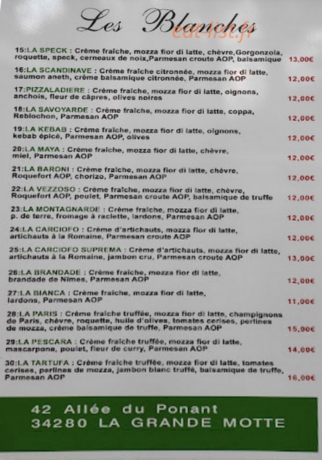 La Casa — carte page 1