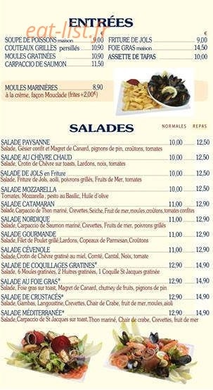 Le Catamaran — carte page 2