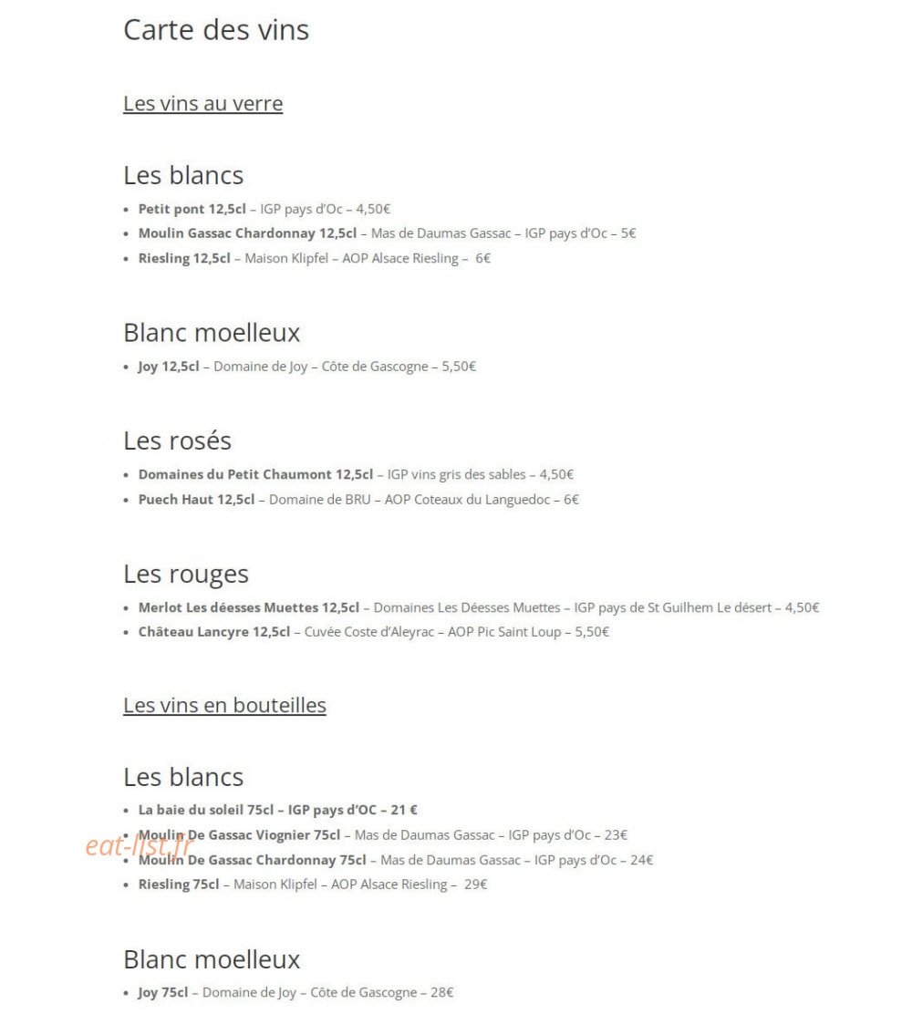 Le Grand Bleu — carte page 7
