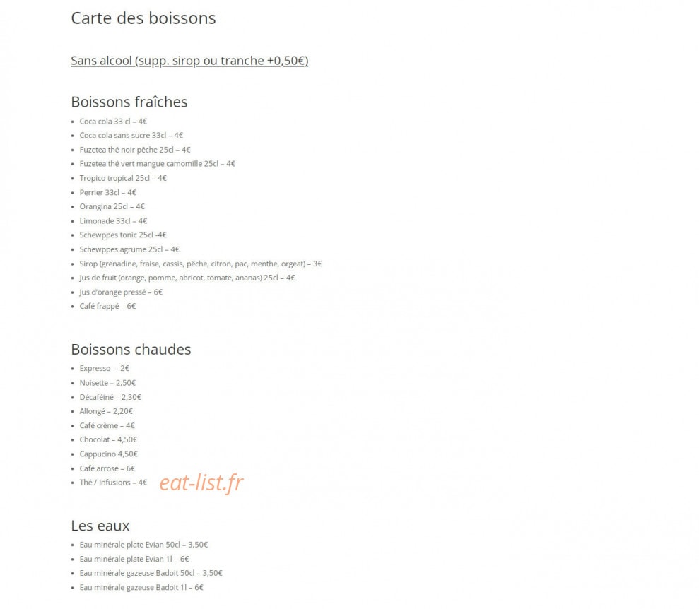Le Grand Bleu — carte page 4
