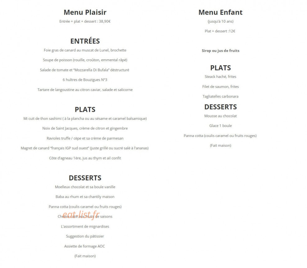 Le Grand Bleu — carte page 3