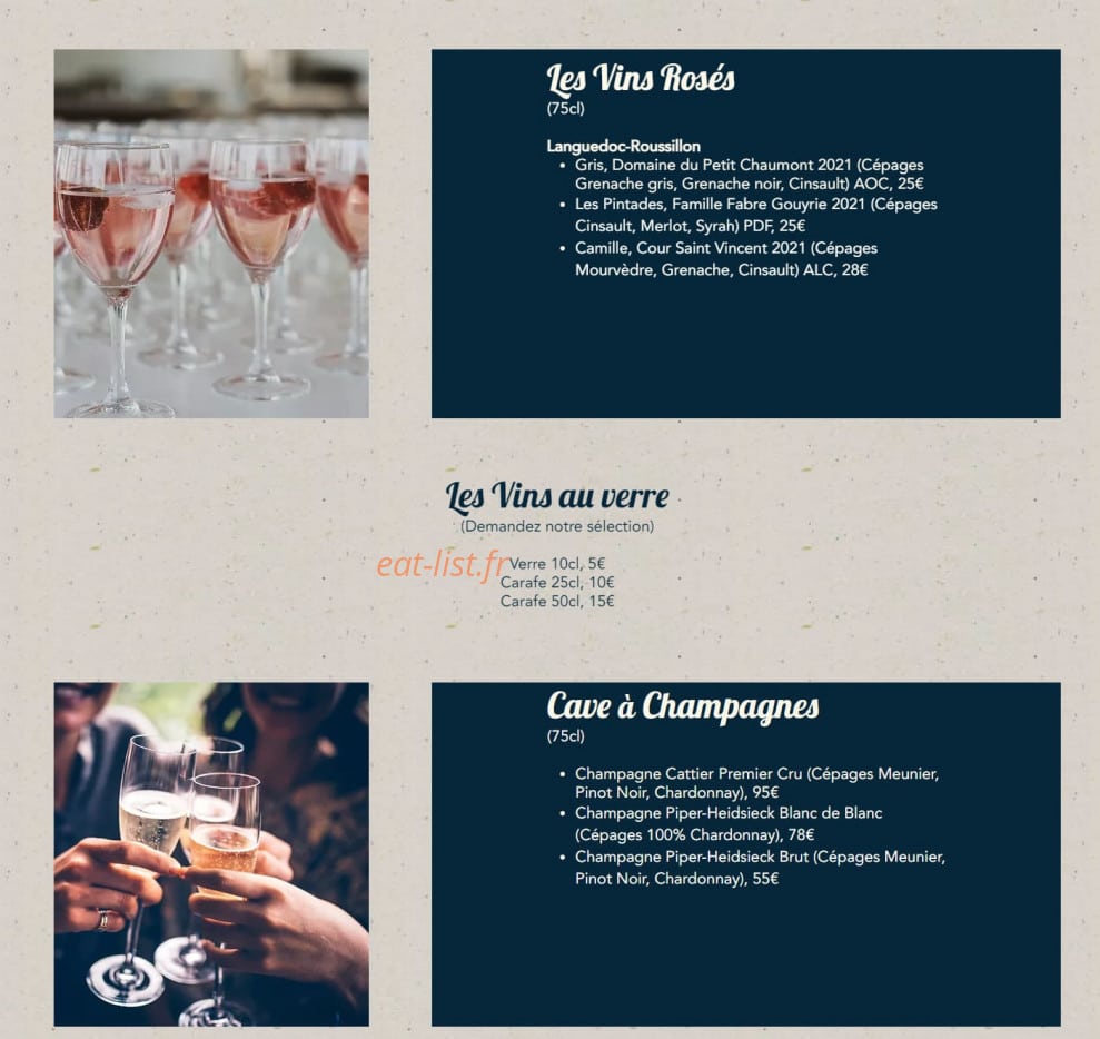 Le Melting Potes — carte page 7