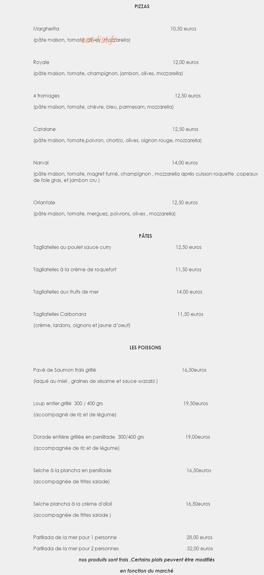 Le Narval — carte page 3
