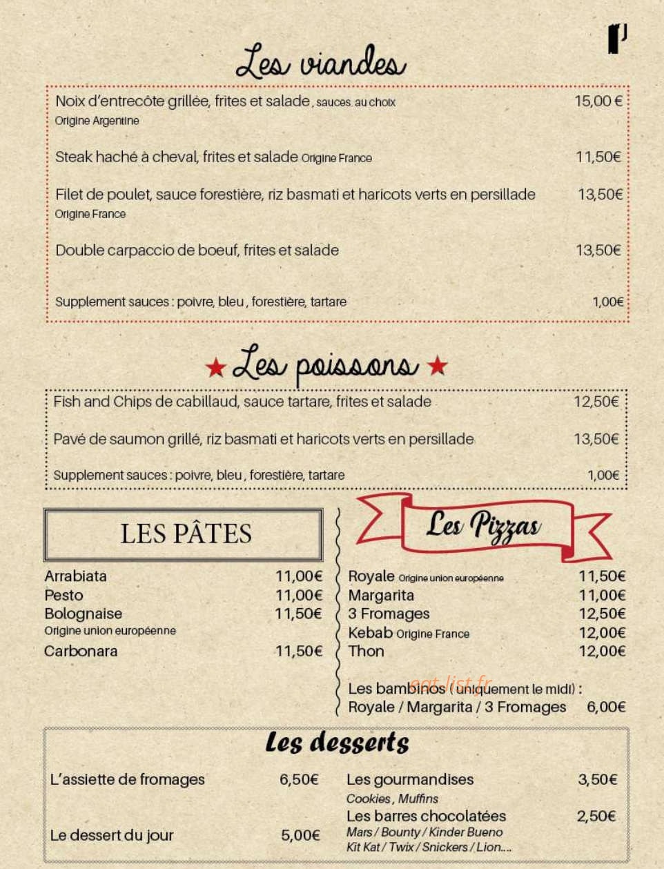 Le Paz — carte page 1
