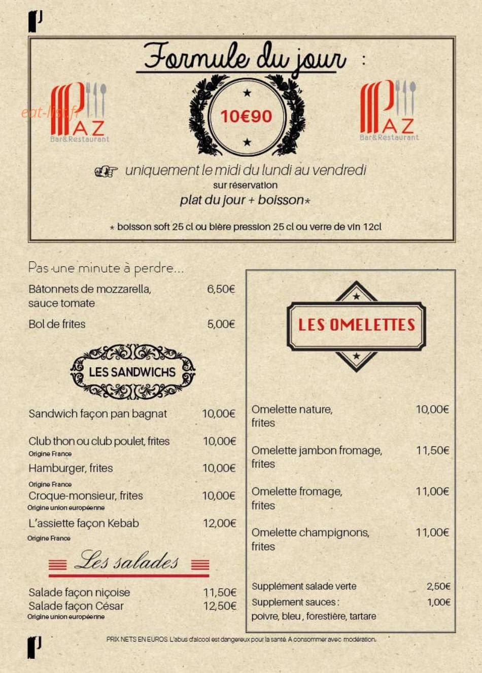 Le Paz — carte page 2