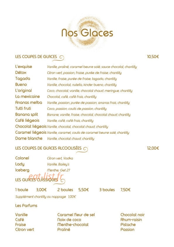 Le Petit Opera — carte page 7