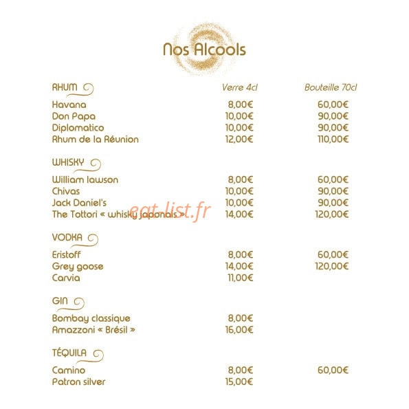 Le Petit Opera — carte page 15