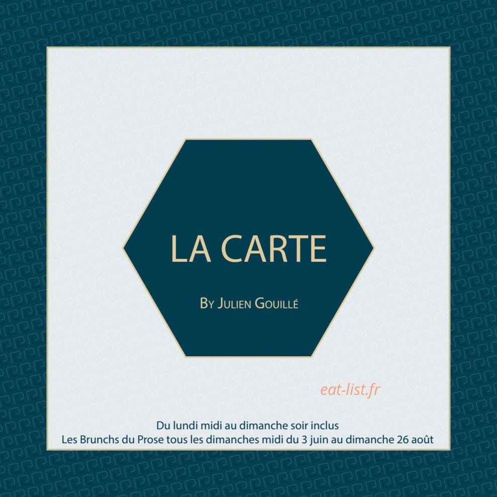 Le Prose — carte page 1