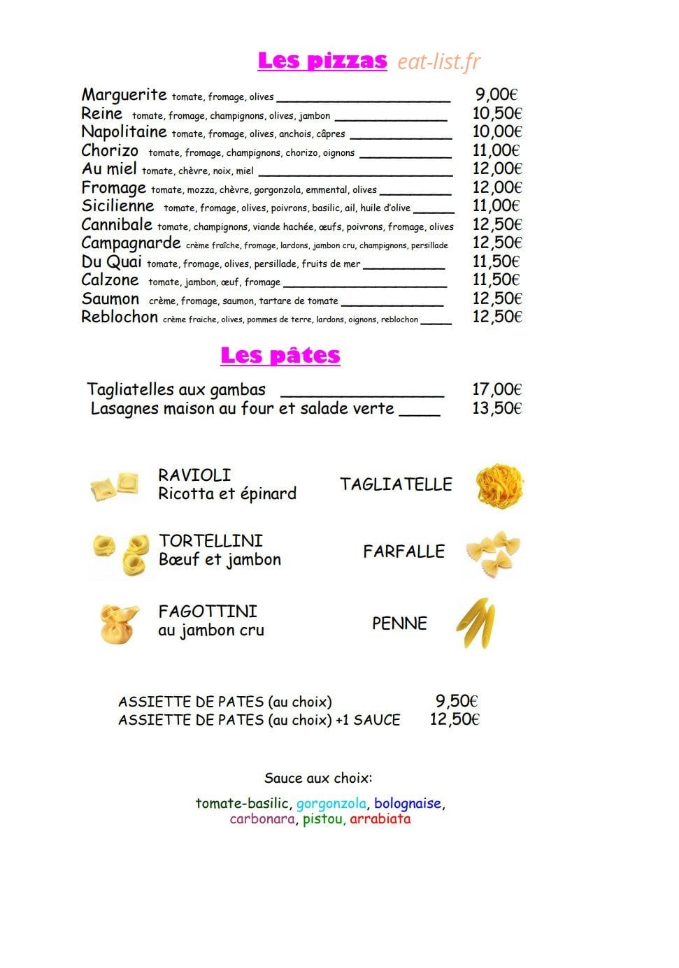 Le Quai — carte page 4