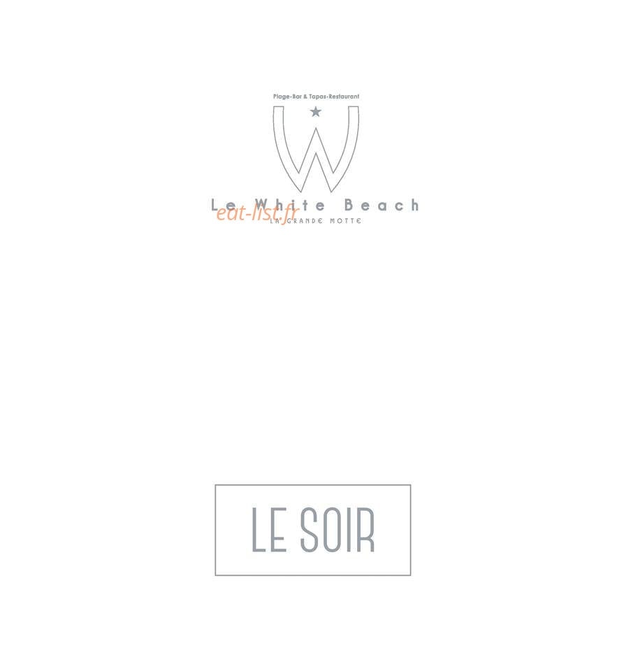 Le White Beach — carte page 1