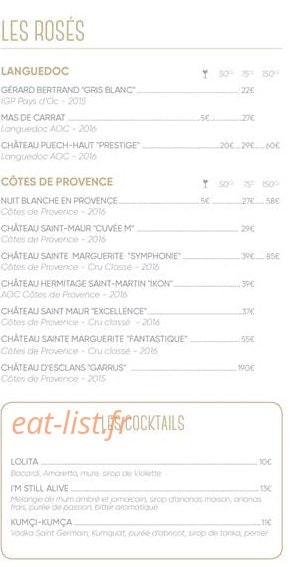 Le White Beach — carte page 7