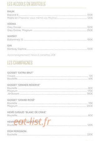 Le White Beach — carte page 5