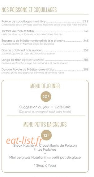 Le White Beach — carte page 12