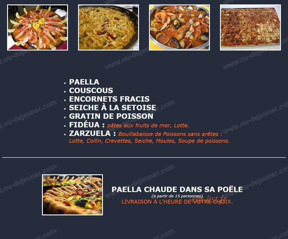 Napoli Pizza — carte page 3
