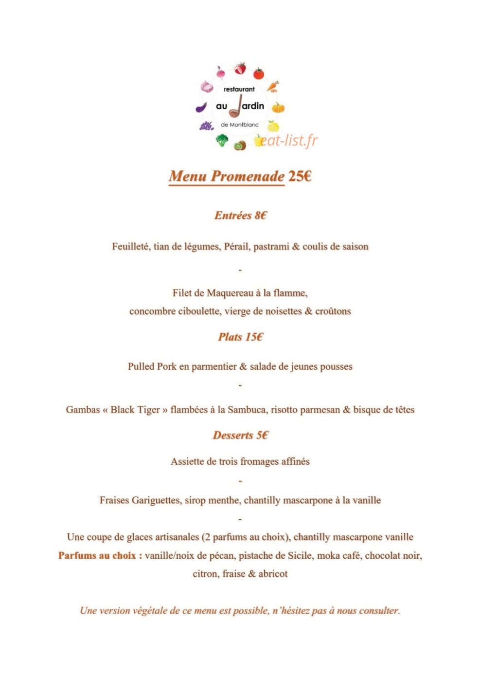 Au jardin de Montblanc — carte page 1