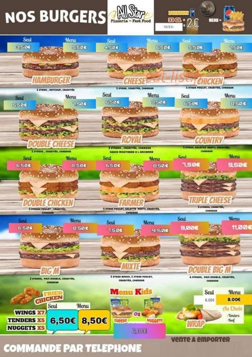 All Star — carte page 3