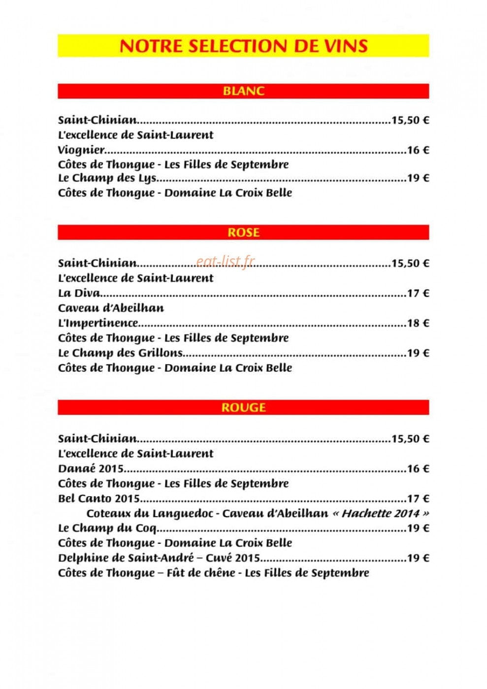 La Panouille — carte page 5