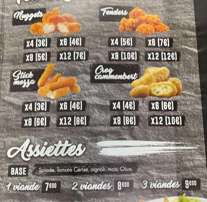 Ô Gratiné — carte page 4