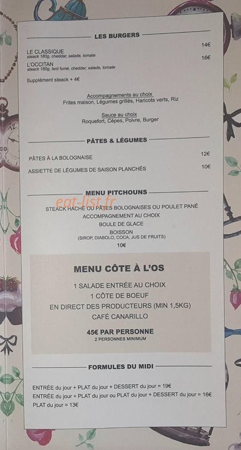 Boris & Arnaud — carte page 2
