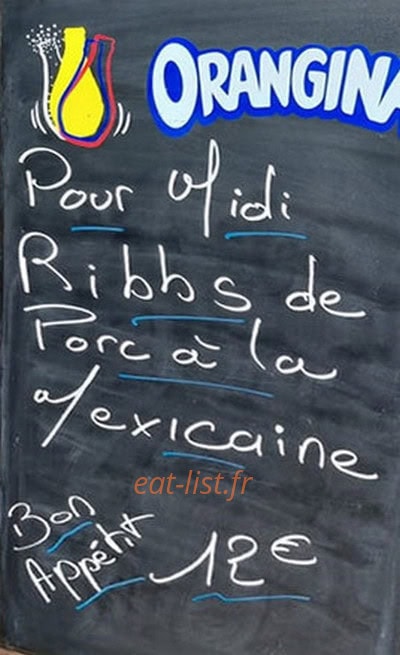 1664 Café — carte page 1