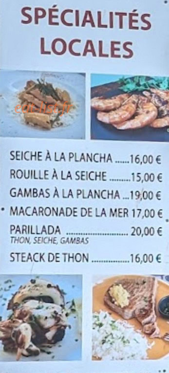 Café Capitaine — carte page 3