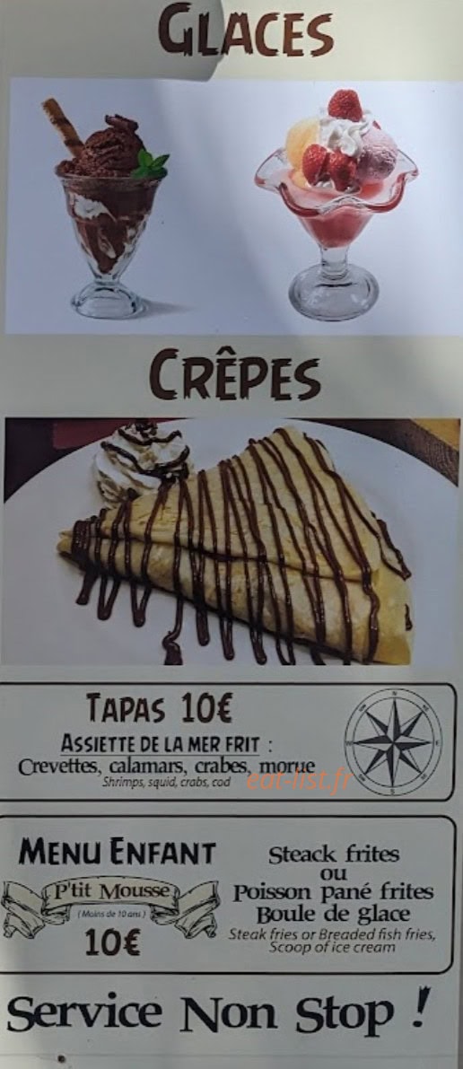 Café Capitaine — carte page 2