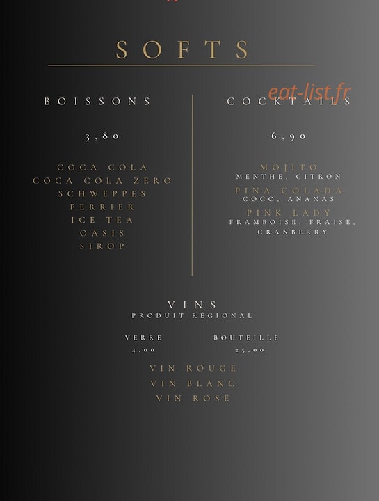 Cap Grill — carte page 3