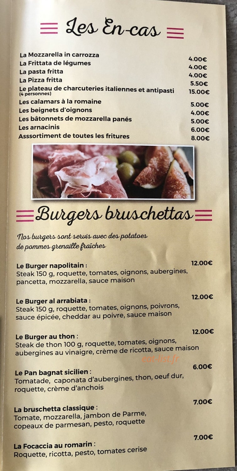 Ciao Bella — carte page 3