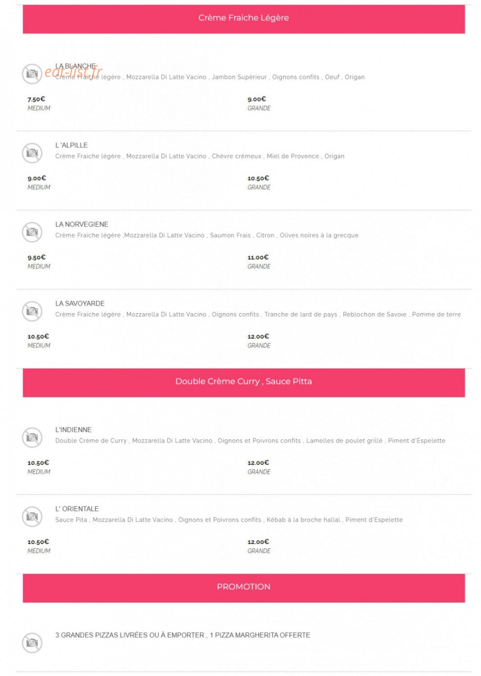 Coté Soleil — carte page 2