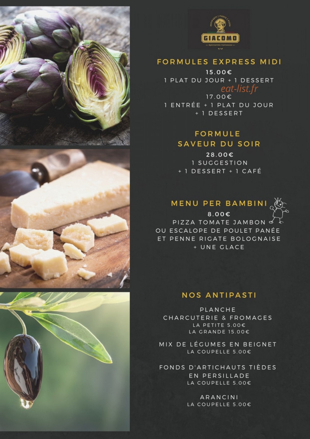 Giacomo — carte page 1