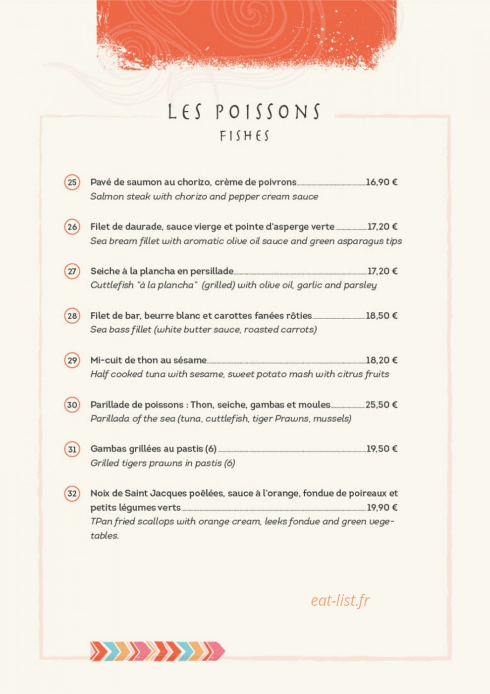L'Anantara — carte page 13