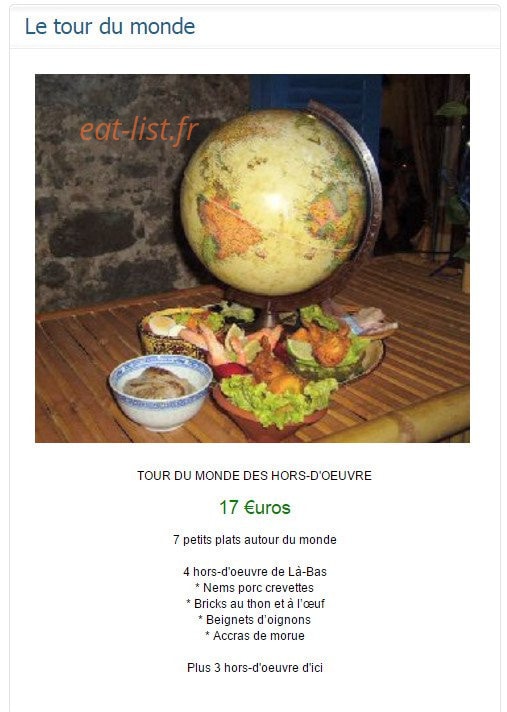 Là Bas — carte page 1