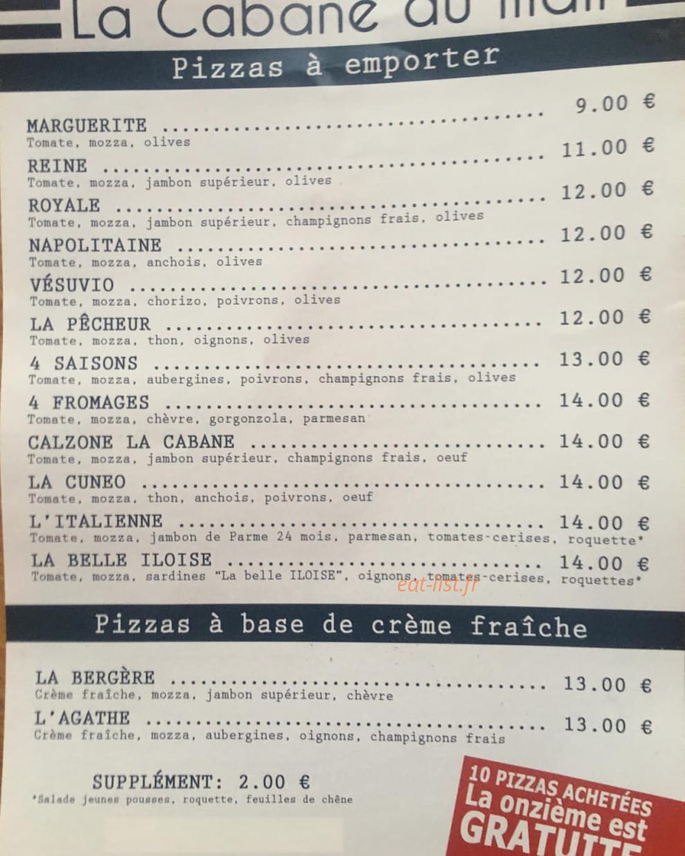 La cabane du mail — carte page 1